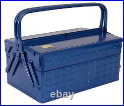 Trusco Three-Stage DIY Tool Box GT470B Blue W472xD220xH343 Steel NEW