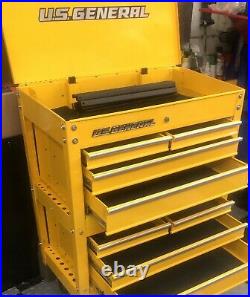 US GENERAL 8 Drawer Custom Tool Cart