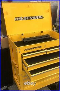 US GENERAL 8 Drawer Custom Tool Cart