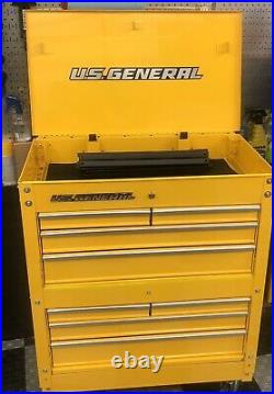 US GENERAL 8 Drawer Custom Tool Cart