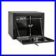 Underbody-Truck-Tool-Box-Gloss-Black-Steel-Durable-14-In-X-12-In-X-18-In-NEW-01-virw