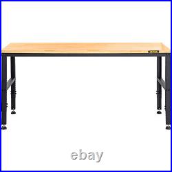 VEVOR 48x20 Height Workbench Oak Plank 28.3-38.1 Range with Power Outlets VEVOR 48x20 Height Workbench Oak Plank 28.3-38.1 Range with Power Outlets