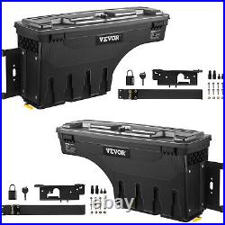 VEVOR Truck Bed Storage Tool Box Pair For 17-21 Ford F250 F350 Super Duty