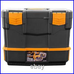 VidaXL Tool Box 16.5x8.7x13.4 PP