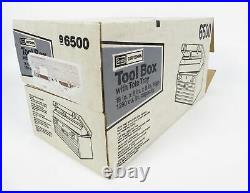 Vintage Sears Craftsman 6500 Metal Steel Tool Chest Box withTray NIB NOS USA