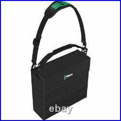 WERA TOOLS 2go Toolbox Toolbag Large (No. 2) 330mm x 355 x 115mm Black Hook Loop