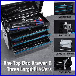 WORKPRO 5-Drawer Rolling Tool Chest Sliding Metal Drawer Storage Cabinet withWheel