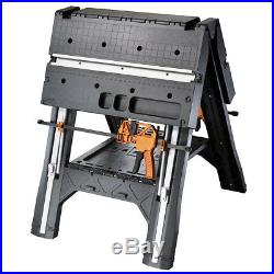 WORX WX051 31 x 25-Inch Pegasus Foldable Lightweight Work Table and Sawhorse