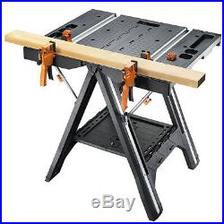 WORX WX051 31 x 25-Inch Pegasus Foldable Lightweight Work Table and Sawhorse