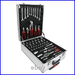 White Hand Tool Box Rolling Tool Set 4 Layer Storage Organizer Portable Wheels