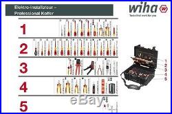 Wiha 80pc Tool set electrician Competence XL 40523 VDE-Insulated screwdriver kit