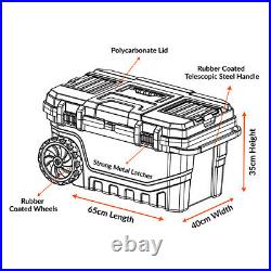 WrightFits Mobile Tool Chest With Stackable Tool Organiser Box 300 2 In 1