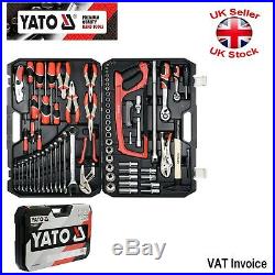 Yato Professional 79 pcs Ratchet Socket Set 1/2 1/4 Tools Toolbox YT-38911
